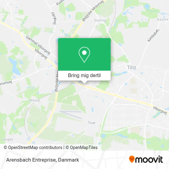Arensbach Entreprise kort