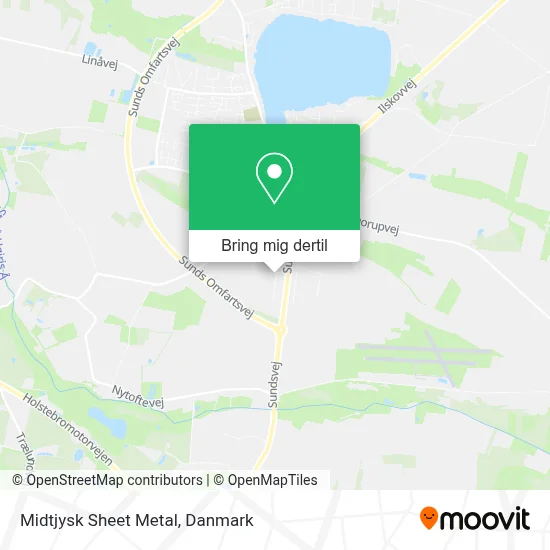 Midtjysk Sheet Metal kort