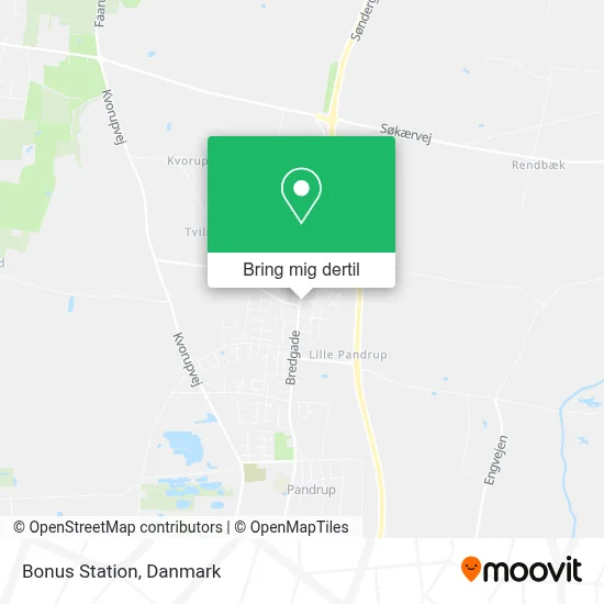 Bonus Station kort