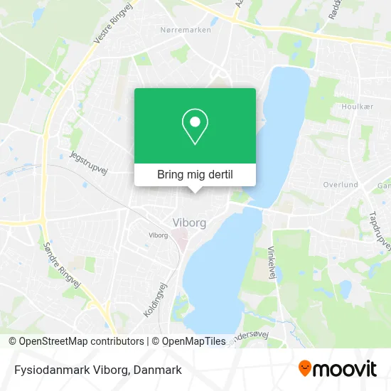 Fysiodanmark Viborg kort