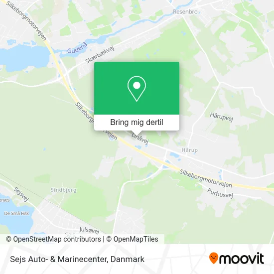 Sejs Auto- & Marinecenter kort
