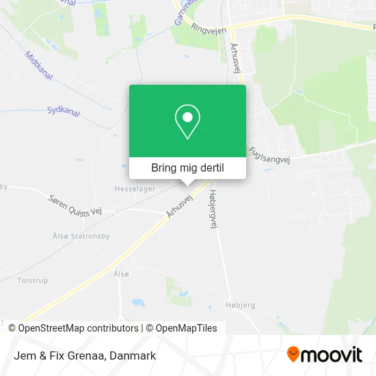 Jem & Fix Grenaa kort