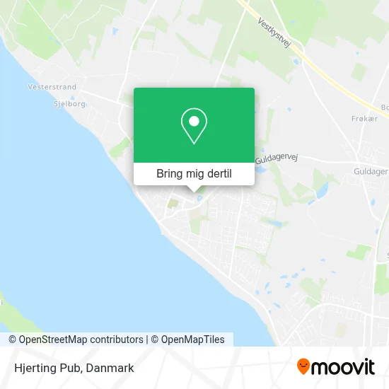 Hjerting Pub kort