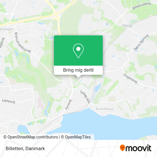 Billetten kort