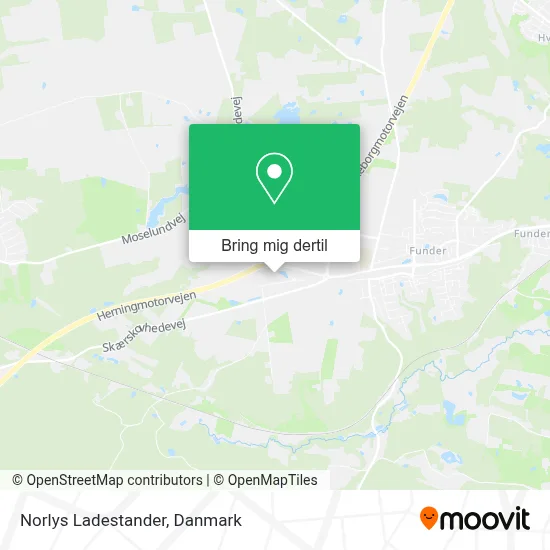 Norlys Ladestander kort