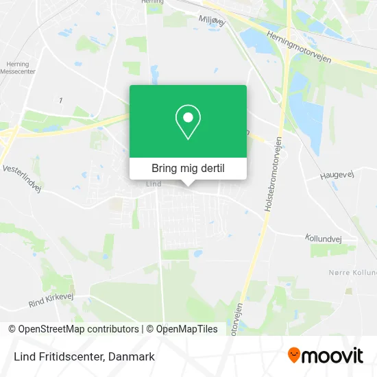 Lind Fritidscenter kort