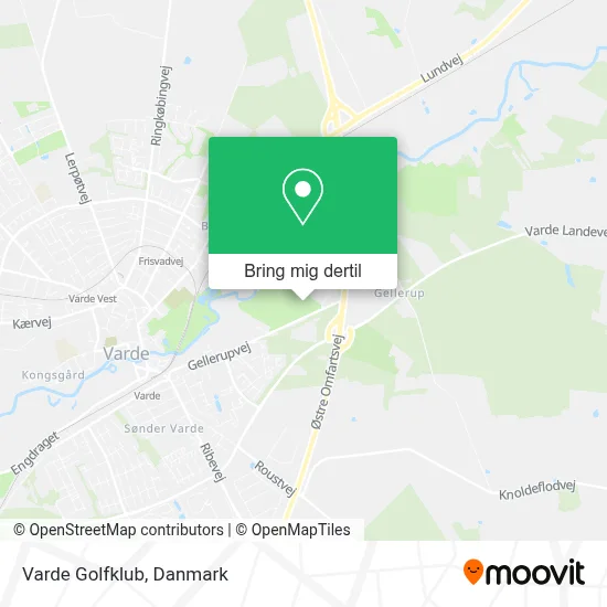 Varde Golfklub kort