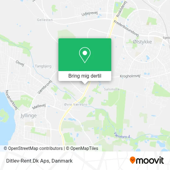Ditlev-Rent.Dk Aps kort