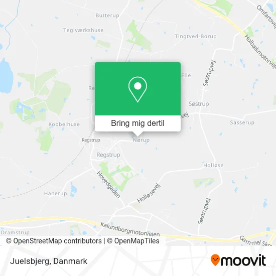Juelsbjerg kort