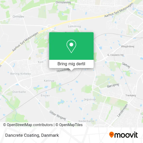 Dancrete Coating kort