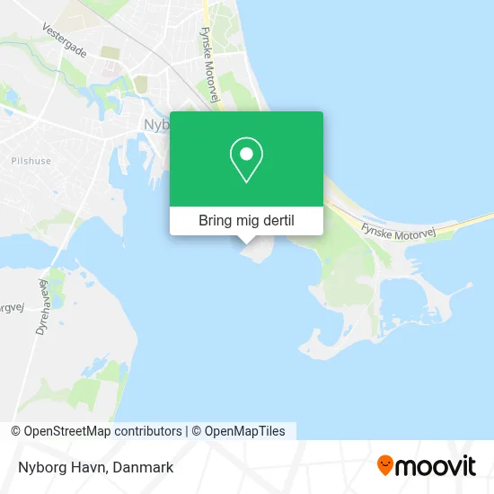 Nyborg Havn kort