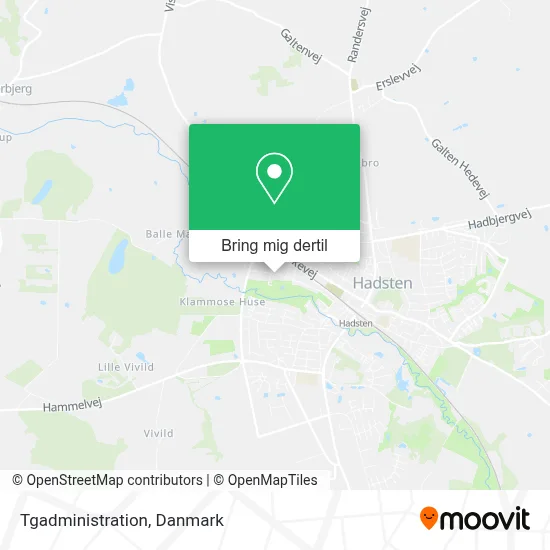 Tgadministration kort