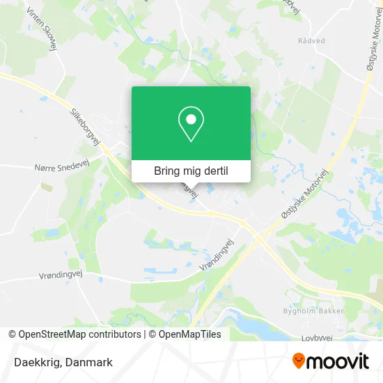 Daekkrig kort