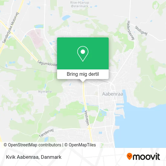 Kvik Aabenraa kort