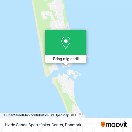 Hvide Sande Sportsfisker Center kort