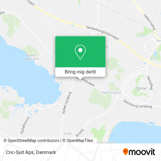 Cnc-Syd Aps kort