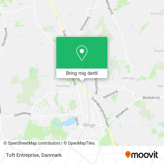 Toft Entreprise kort