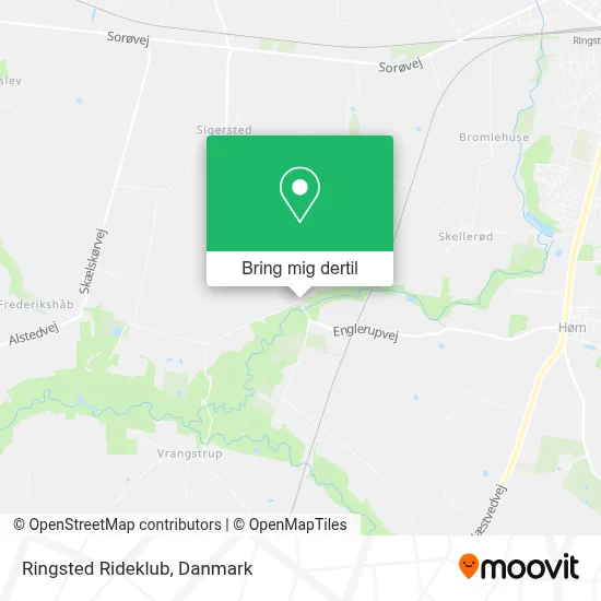 Ringsted Rideklub kort