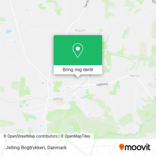Jelling Bogtrykkeri kort