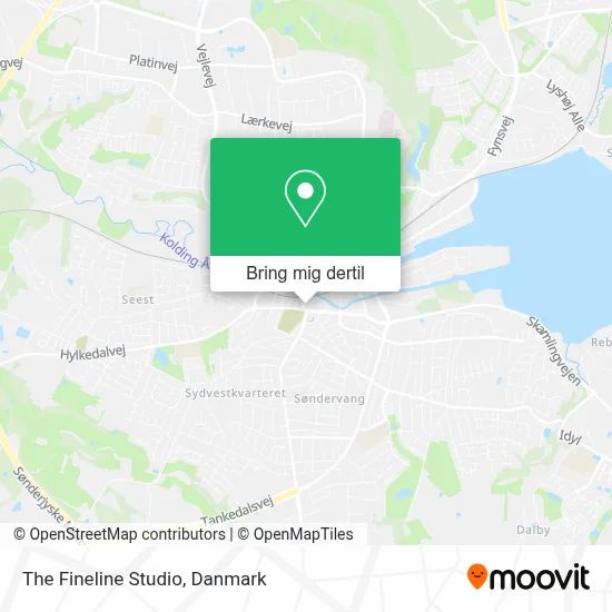 The Fineline Studio kort