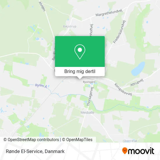 Rønde El-Service kort