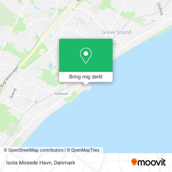 Isola Mosede Havn kort