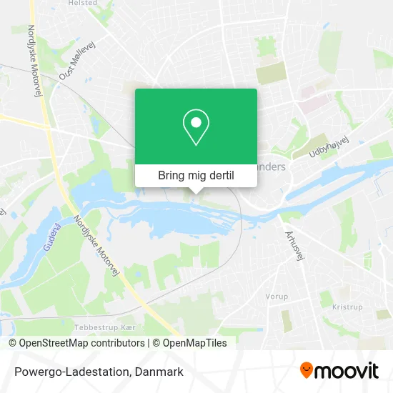 Powergo-Ladestation kort