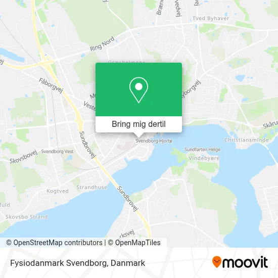 Fysiodanmark Svendborg kort