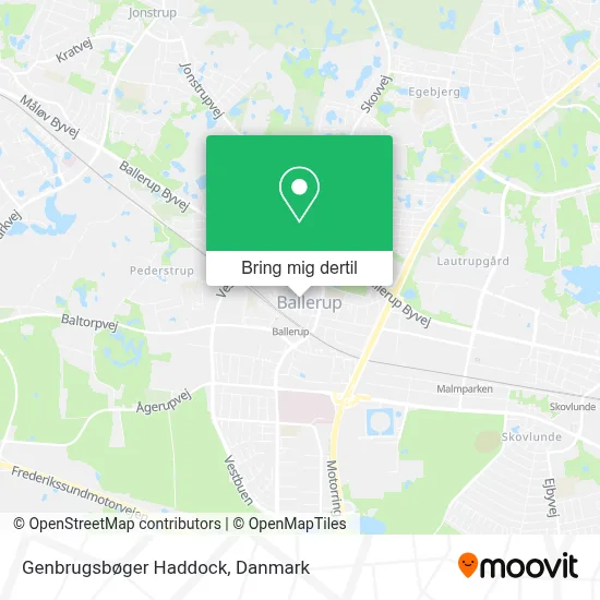Genbrugsbøger Haddock kort