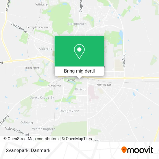 Svanepark kort