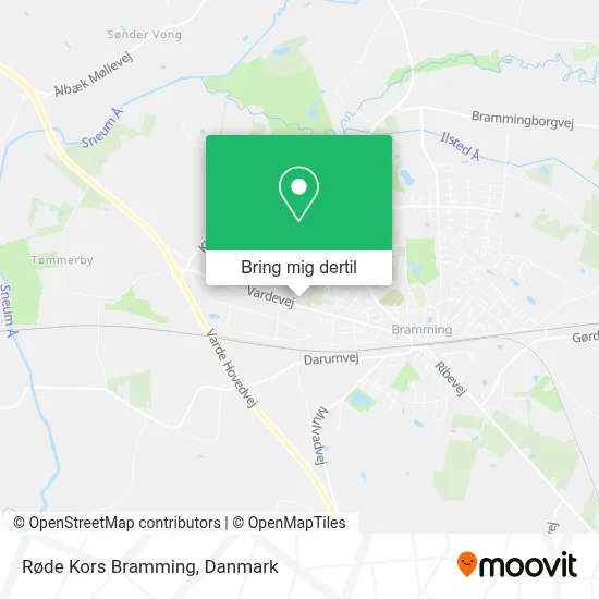 Røde Kors Bramming kort