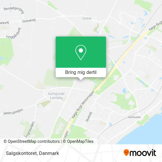 Salgskontoret kort