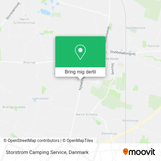 Storstrom Camping Service kort