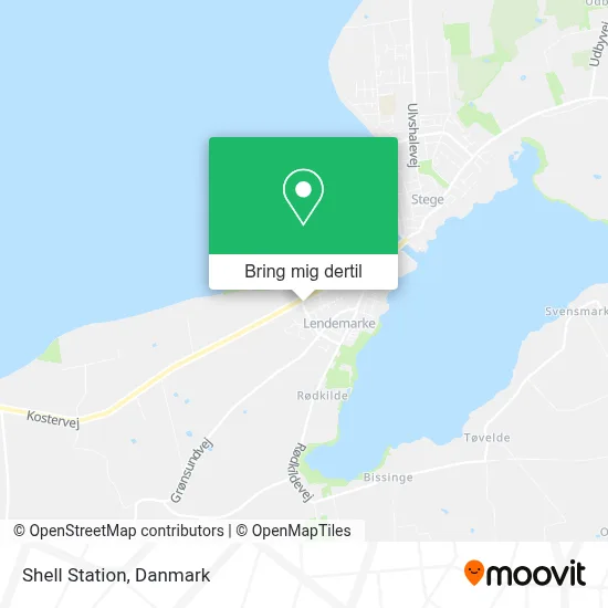 Shell Station kort