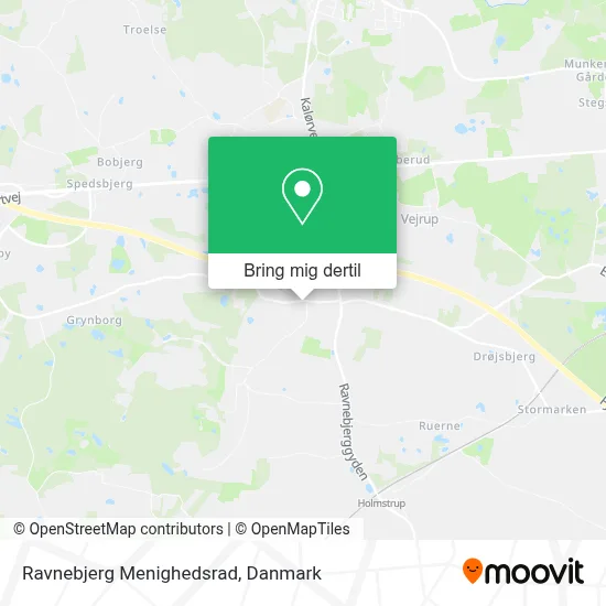 Ravnebjerg Menighedsrad kort
