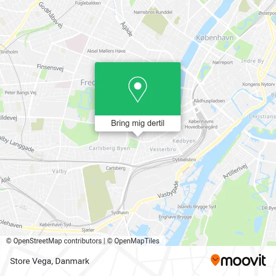 Store Vega kort