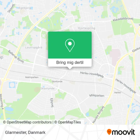 Glarmester kort