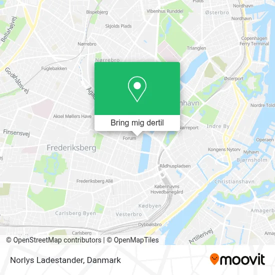 Norlys Ladestander kort