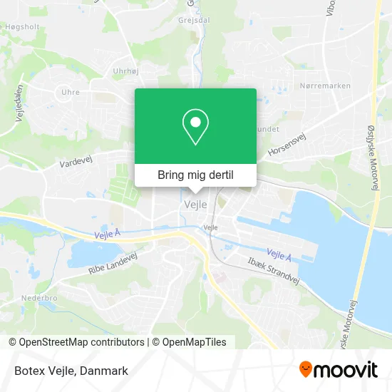 Botex Vejle kort