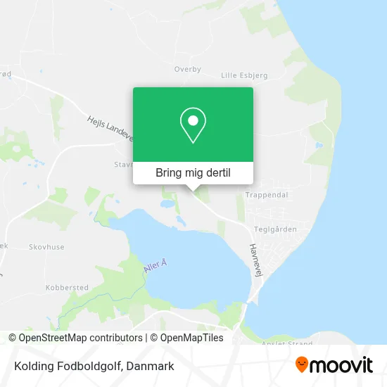 Kolding Fodboldgolf kort