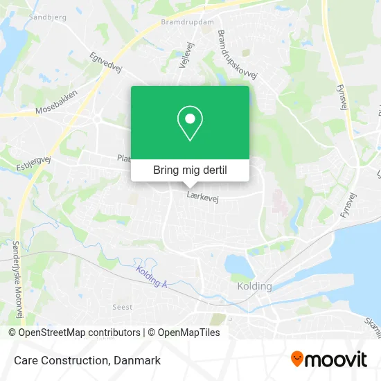 Care Construction kort