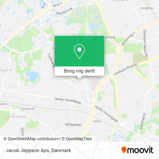 Jacob Jeppson Aps kort