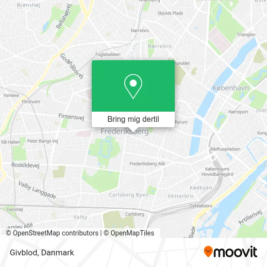 Givblod kort