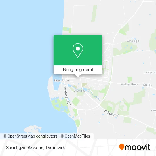 Sportigan Assens kort