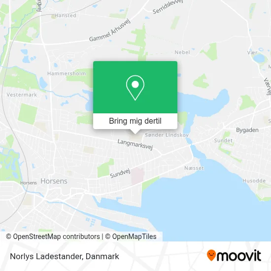 Norlys Ladestander kort