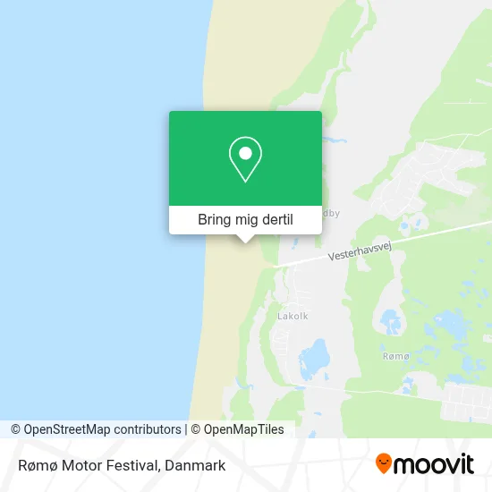 Rømø Motor Festival kort