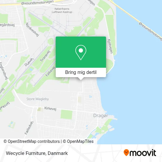 Wecycle Furniture kort