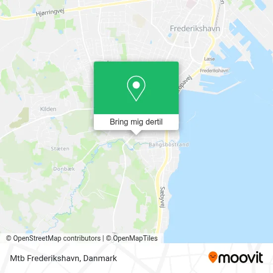 Mtb Frederikshavn kort