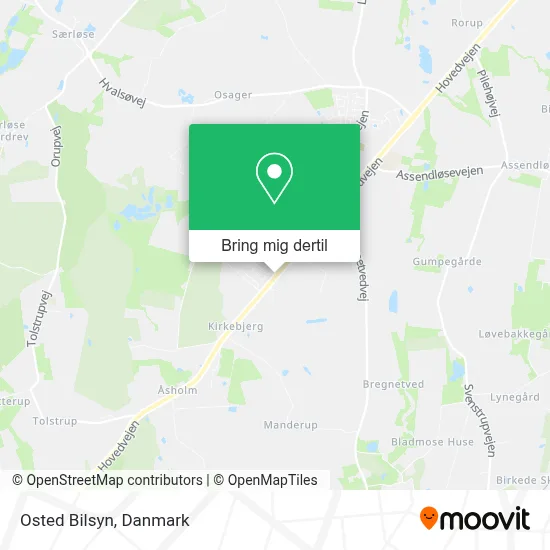 Osted Bilsyn kort