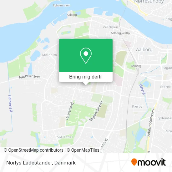 Norlys Ladestander kort